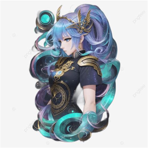Guardian Of The Serpent Powerful Ai Anime Character Art In Ophiuchus