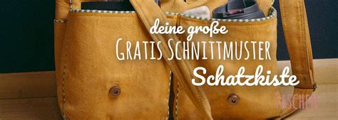 Taschen und täschchen kann man gar nicht genug gratis schnittmuster herunterladen und losnähen. Deine große gratis Schnittmuster Schatzkiste