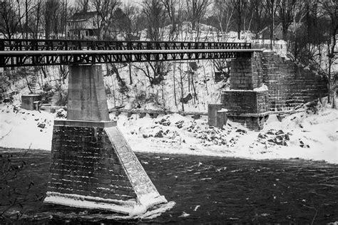 Skowhegan Walking Bridge Photograph By Sheryl Tennent Fine Art America