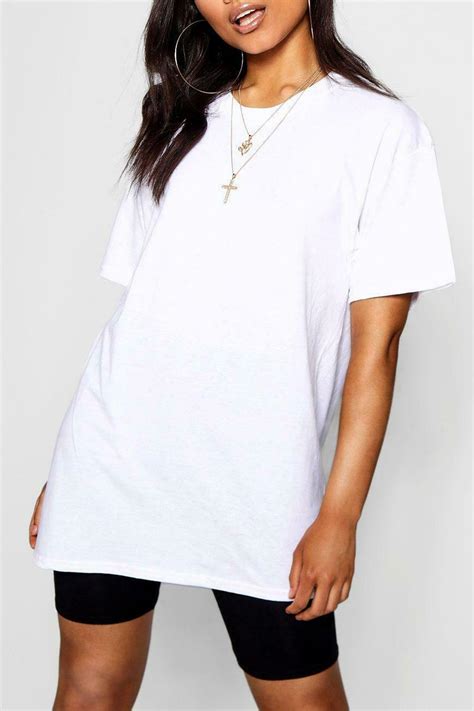 womens oversized baggy plain cap sleeve basic ladies stretchy casual t shirt top ebay