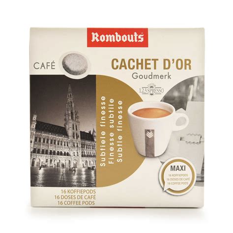 Rombouts Koffie Goudmerk Pods X Gr Delhaize