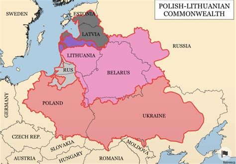 Polish Lithuanian Commonwealth 1789 Rimaginarymaps