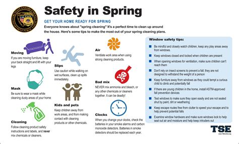 Spring Cleaning Safety Tips Spring Cleaning Safety Tips Spring