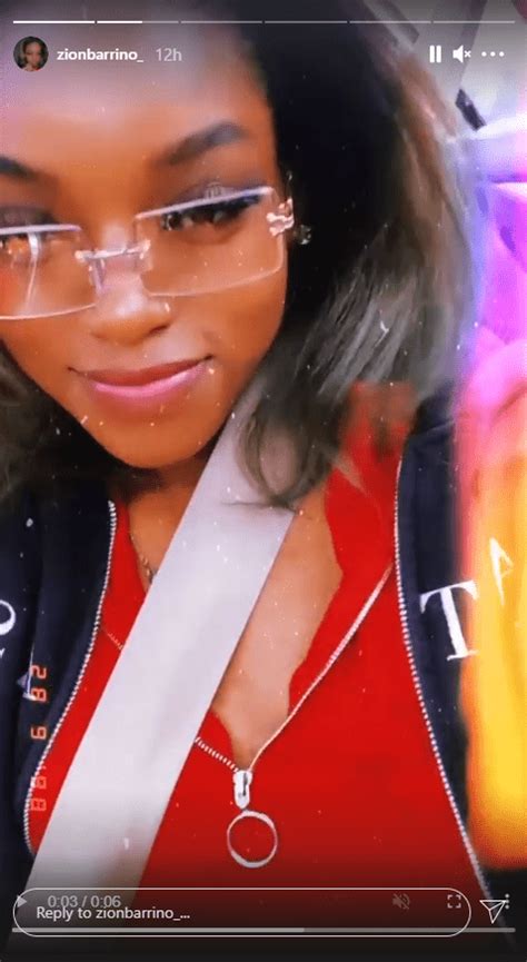Fantasias Daughter Zion Flaunts Her Straight Hair And Glowing Skin In