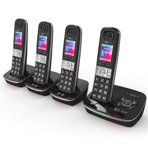 Bt 8500 Cordless Phone With Advanced Call Blocker Quad Pmc Telecom