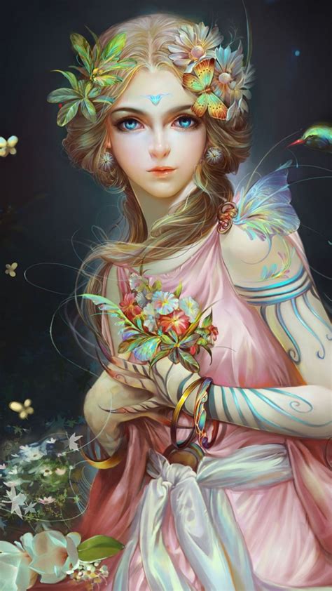 Gorgeous Fairy Fantasy Outdoor Art 1080x1920 Wallpaper Elfen