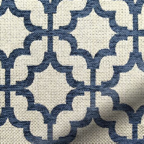 Roman shades are a good option if you are looking for a simpler design but are equally stylish too. Lattice Navy Blue Roman Blind | Blinds Online™