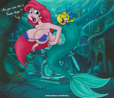 Rule 34 Ariel Buttjob Covered Buttjob Disney Fish