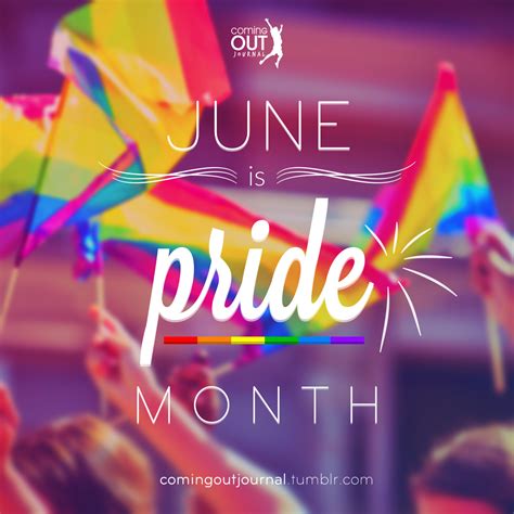 Pride, as opposed to shame and social stigma, is the predominant outlook that bolsters most lgbt rights movements. random mess | comingoutjournal: June is PRIDE month! from...