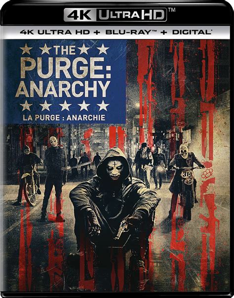 The movie brings up some surface platitudes about class inequality and pays. The Purge Anarchy - 4K Ultra HD/Blu-ray Combo Edition