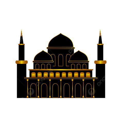 Mosque Png Vector Or Masjid With Transparent Background Mosque Png