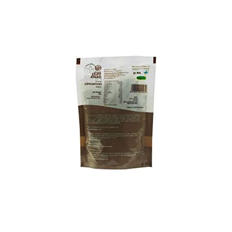 Pure Sure Organic Cinnamon Bark Whole Spices Khada Masala For