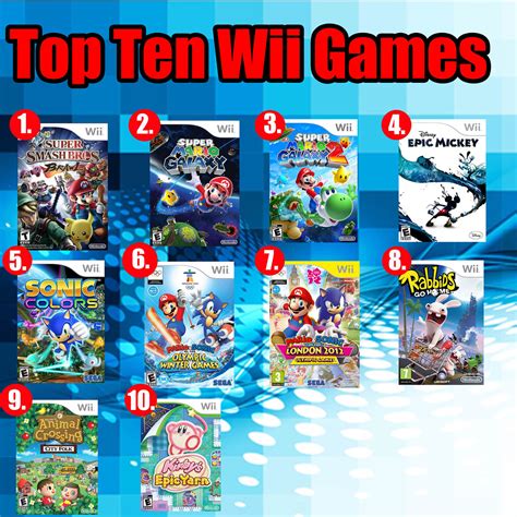 Top Ten Wii Games Here Are My Ten Favorite Games From The Flickr