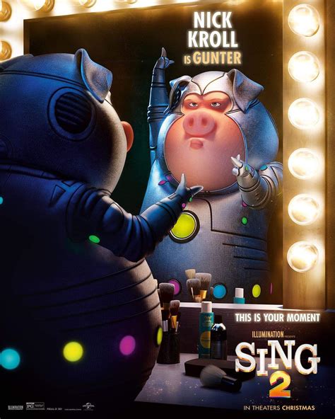 Sing 2 Gunter Poster By Himself Finally By Aliciamartin851 On Deviantart