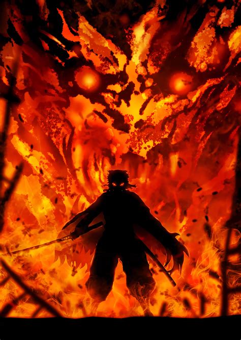 Kyojuro Rengoku Demon Slayer Wallpaper Hd Anime 4k