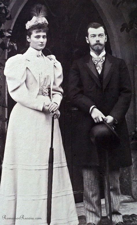 1894 Nicholas And Alexandra Engagement Photograph Romanov Russia