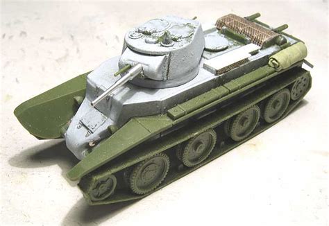 Military Umt 311 Red Army Bt 7 Soviet Light Tank 1937 Wwii 172 Scale
