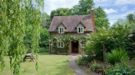 The Exterior Of Old Mill Cottage Brockhampton Herefordshire English