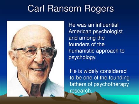 Solution Person Centered Therapy Carl Rogers 1902 1987 Studypool