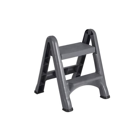 Rubbermaid Commercial Products 2 Step Plastic Step Stool At