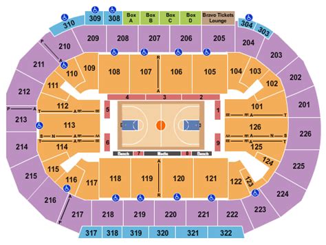 Mandalay Bay Events Center Seating Chart And Seat Maps Las Vegas