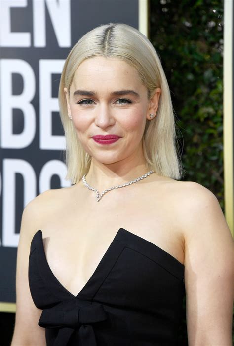 Emilia's father is a sound engineer and her mother run a business. EMILIA CLARKE at 75th Annual Golden Globe Awards in Beverly Hills 01/07/2018 - HawtCelebs