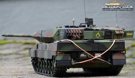 Rc Panzer Leopard A Bb Kanonenrauch Taigen Metall Edition