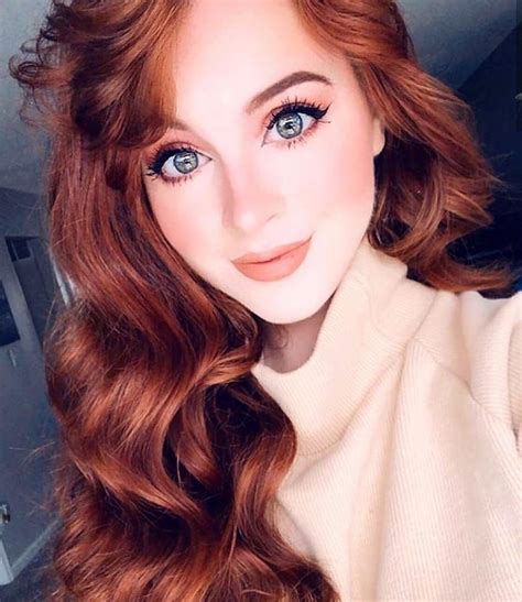 A Raposinha 🦊 Danielleboker Coloraçã Beautiful Red Hair Beautiful Redhead Red Haired Beauty