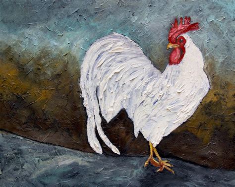Original rooster painting rooster artwork | Rooster painting, Rooster artwork, Painting