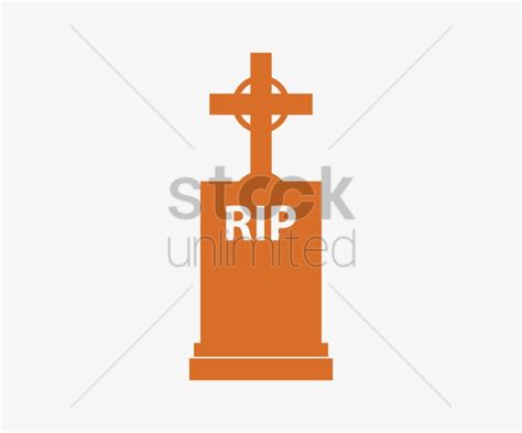Gravestone Clipart Rip Cross Headstone Transparent Png 600x600
