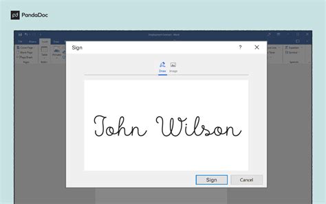 How To Insert A Signature Into A Word Document Tech Guide
