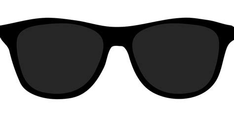 Sunglasses Black Shades Dark Png Picpng