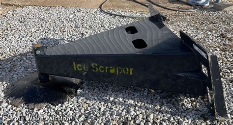 Landhonor Skid Steer Ice Scraper In Lancaster Mo Item Mw9444 Sold
