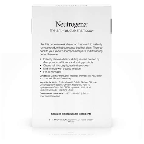 Neutrogena Antiresidue Shampoo 6 Fl Oz You Can Get More Details