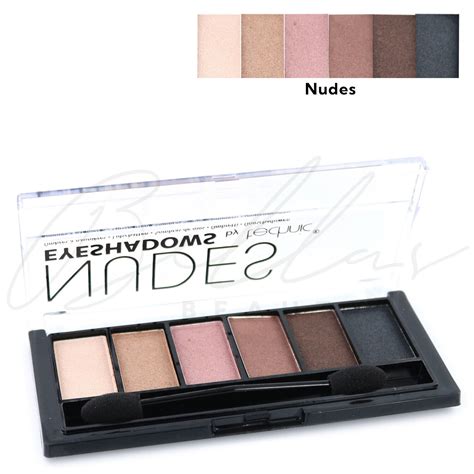 Technic Colour Eyeshadow Nude Matte Sultry Smokey Palette Kit Choose