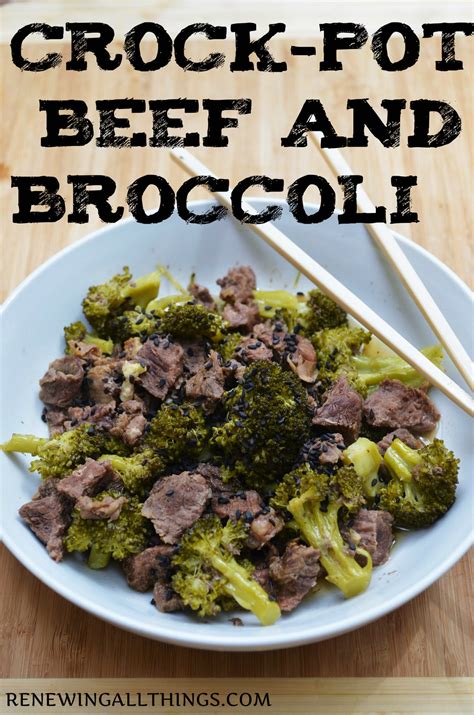 Crockpot Beef And Broccoli Crockpot Beef