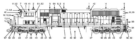 Evolution series locomotives are equipped with either ac or dc traction motors, depending on the customer's preference. USA Trains