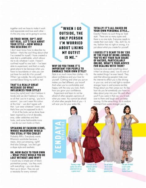 Zendaya Coleman In Dolly Magazine Australia October 2016 Issue