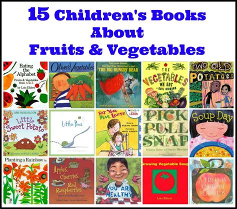 15 Childrens Books About Fruits And Vegetables Preschool Books