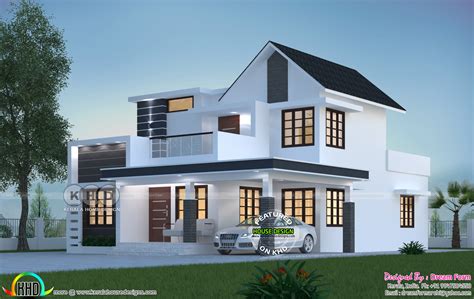4 Bedroom 2336 Sqft Modern Home Design Kerala Home Design And Floor