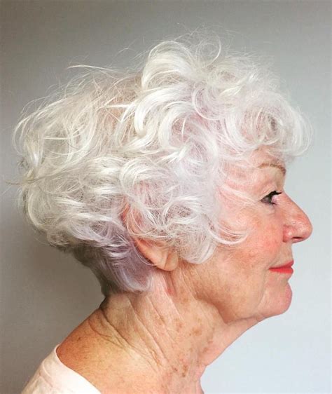 10 Short Curly Hairstyles For Women Over 60 Fashionblog