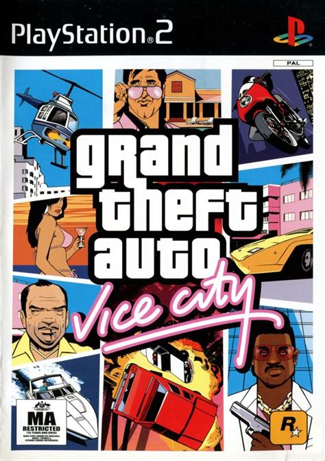 Grand Theft Auto Vice City Cover Or Packaging Material Mobygames