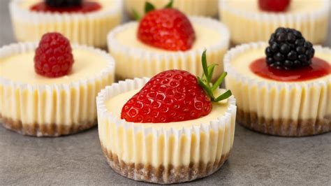 Easy Mini Cheesecakes Recipe Recipe Learn