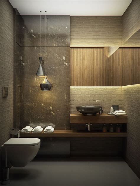 Elegant Bathroom Design In Contemporary Style Design By Gonye Tasarim