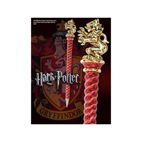 Buy Harry Potter Gryffindor Gold Plated Pen Noble Collection