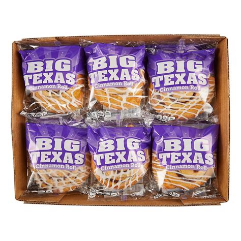 Big Texas Cinnamon Roll 4 Oz 12 Pk
