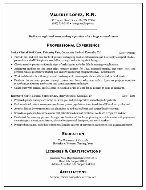 38 Entry Level Rn Resume Template That You Should Know