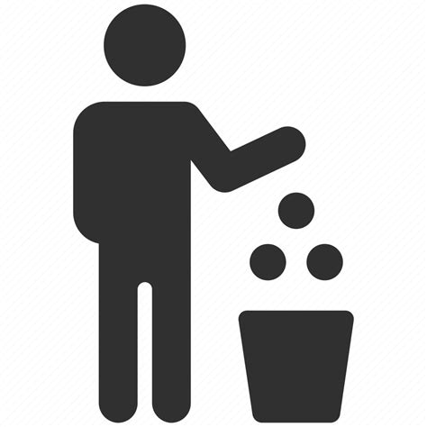 Garbage Throw Away Trash Trash Can Waste Icon Download On Iconfinder