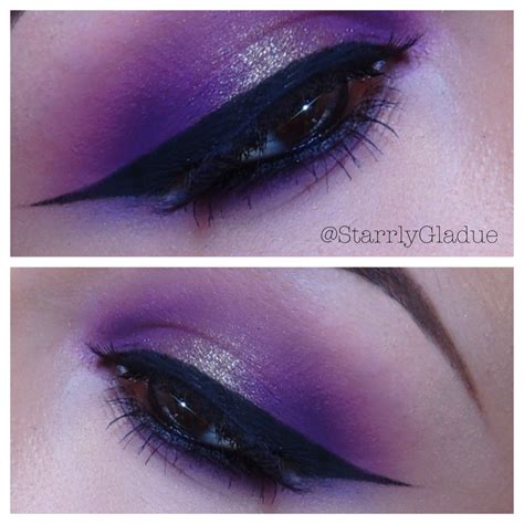 Makeup By Starrly Purple Smokey Eye