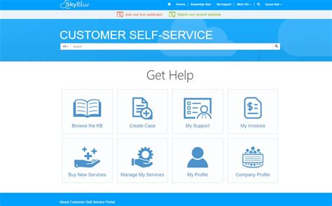 Topdesk Self Service Portal Examples Login Pages Info
